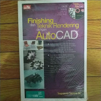 Finishing dan Teknik Rendering dengan AutoCad