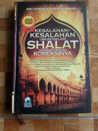 Kesalahan-kesalahan umum dalam sholat