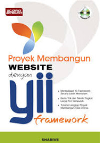 proyek membangun website dengan yii